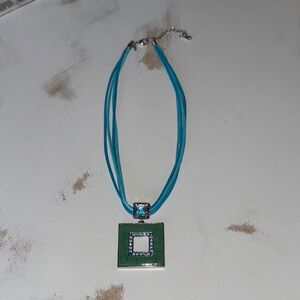 Turquoise Pendant Necklace